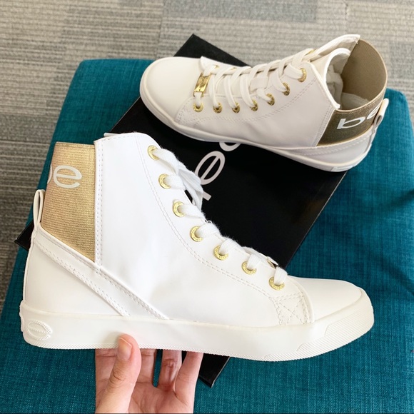 bebe high top sneakers